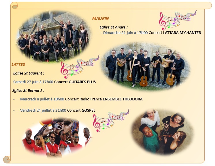 concerts été 2026